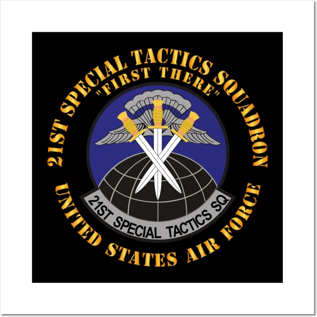 21st Special Tactics Squadron - First There X 300 Wall Art by twix123844